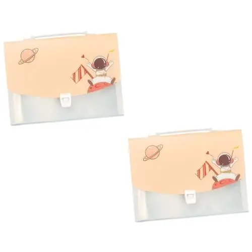 Produktbild: 2 Stück Mehrstufige Ordner Für Ordner Erweiterbare Aktenordner Ordner Mit Taschen Bulk Dokumenten Organizer Quittungsordner Ordner Mit Großer Kapazität Akkordeon Ordner Aus KALLORY