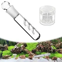 Produktbild: 2 Stück Planarienfalle, 3 Loch Klarglas Glas Planaria Trap 8 Löcher Acryl Falle für Fisch Tank Aquarium Wurm Catcher Trap für Fangen von Planarien, Schnecken, Blutegeln im Aquarium