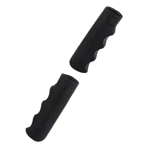 Produktbild: 2 Stück Rollstuhlgriffe Ersatz-Gummi-Rollstuhl-Handgriffe Ergonomisch Verhindert das Verrutschen Einfache Installation Universal-Rollstuhl-Griffabdeckung