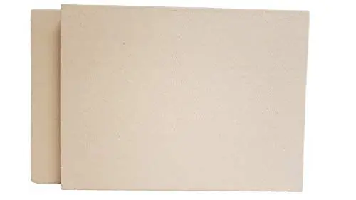 Produktbild: 2 Stück Schamotte 40x30x3 cm Schamotteplatte