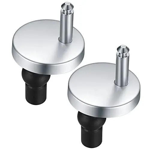 Produktbild: 2 Stück Schrauben für Toilettensitz, Scharnier für Toilettendeckel Befestigung WC-Sitze Klodeckel Edelstahl, Toiletten Sitz Reparatur Teile, Toiletten Sitz Schrauben Zubehör