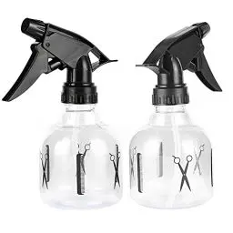 Produktbild: 2 Stück Sprühflasche klein 250ml Zerstäuber Sprühflaschen Haare Pflanzen Transparent Leere Wassersprühflasche Pflanzensprüher für Blumen
