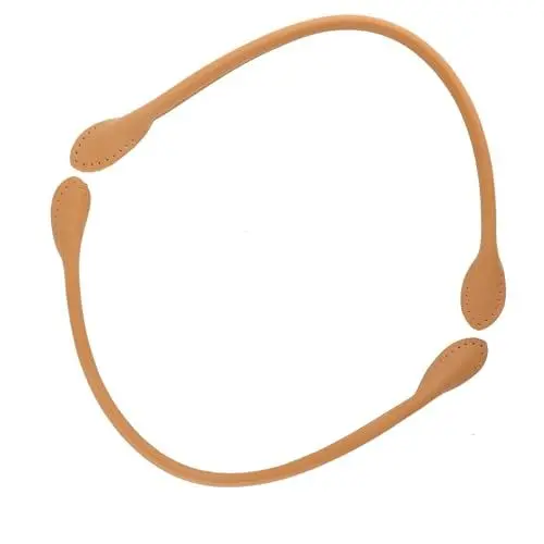 Produktbild: 2 Stück Taschenriemen, Taschengriff aus Echtem Leder, Exquisites Handwerk, Konstruktion, Ideal für DIY-Handzubehör (Claybank-Obermaterial aus Leder)