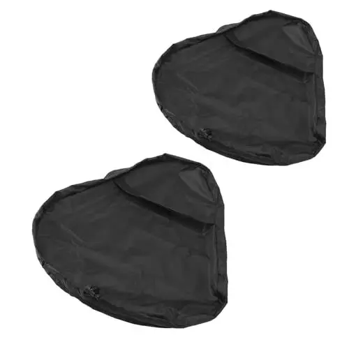 Produktbild: 2 Stück Wasserdichter Fahrradsitzbezug, Fahrradsitz-Regenschutz mit Kordelzug-Design, Fahrradsitz-Sonnenschutz, Fahrradkissen, Sitzschutz, Wasserdichter Fahrradsattelbezug für