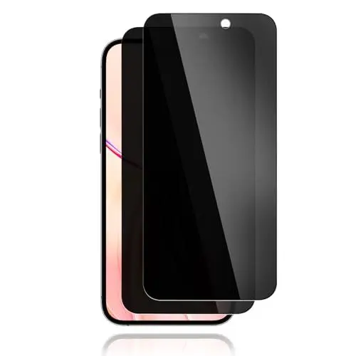 Produktbild: 2 Stück für Panzerglas für iPhone 14/13/13 Pro Schutzfolie Sichtschutzfolie, 9H Panzer Schutz iPhone 13 Pro Sichtschutz Displayschutzfolie, Sensitive Touch, 3D Blasenfrei Schutzglas Blickschutzfolie