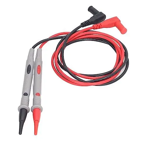 Produktbild: 2 Stücke Messleitungen für Multimeter, Sonden Bananenstecker Universelle Digitale Tester Sonden Multimeter Prüfspitze 1000 V 20A