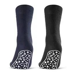Produktbild: 2 | 4 | 6 Paar ABS Socken Damen Herren Anti Rutsch Socken Stoppersocken 21395 WP (2 Paar 43-46)