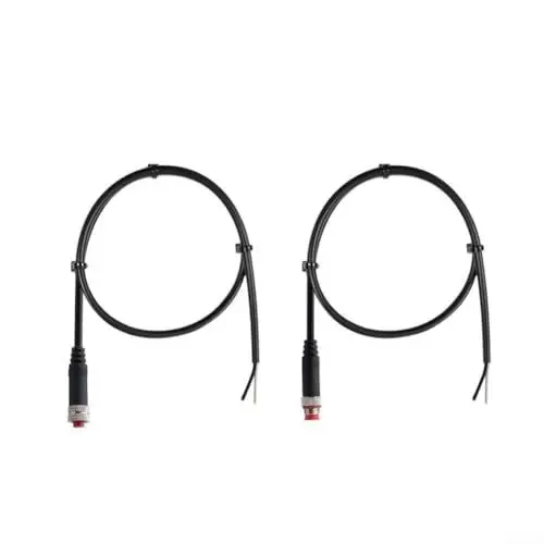 Produktbild: 2 x E-Bike-Display-Anschluss, 23456-poliges Kabel, wasserdichte Signalleitung, ideal für E-Bike-Ausrüstung (5-polig)