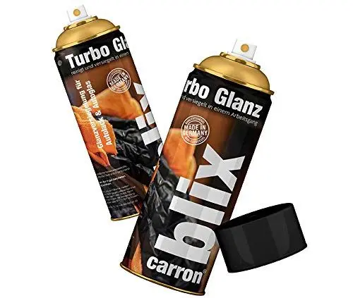 Produktbild: 2 x carron® Original blix Detailer Hochglanz Spray Lackversiegelung Autolack Schnell-Politur Quick Wax Sprühwachs reinigt + versiegelt in einem Arbeitsgang made in germany (2 Spraydosen)
