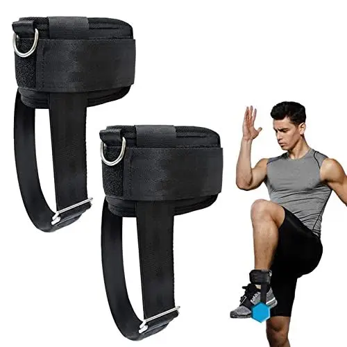 Produktbild: Verstellbare Kurzhantel-Knöchelriemen, Knöchelgewichte, Knöchelriemen, Füße, Gewichtheben, Workout-Gurte für Männer und Frauen, Unterkörper-Krafttraining, Beinverlängerungen, Beincurl-Kickbacks,