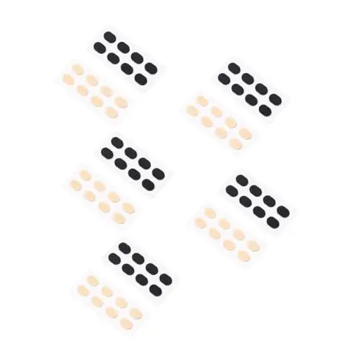 Produktbild: 20 Blätter Schwamm-Nasen polster brillenpads brillen ersatzteile Metallschwamm Anti-Nasenpads Schwämme Ersatzbrillen-Nasenkissen Nasenpads aus Schwamm Gläser Zubehör Lieferungen
