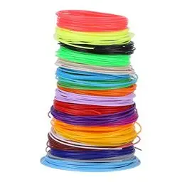 Produktbild: 20 Farben 3D Stift Filament 3D Printer Filament 1,75 Mm PCL-Filament-Nachfüllungen für 3D-Drucker-Druckstift bei Niedriger Temperatur 3D-Stift/3D-Drucker-Filament, 3D Stift PCL Filamente