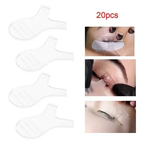 Produktbild: 20 STÜCKE Lockenwickler für Wimpern aus Silikon - Wimpern Dauerwelle Lockenwickler Wimpern Curling Shield - Orrectives für falsche Wimpern perm