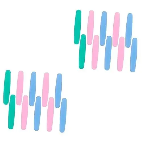 Produktbild: Mobestech 2 Sätze Zahnpastaspender Zahnpasta-quetschwerkzeug Zahnpasta-quetscher Glow Makeup Squeezer Kosmetik-quetscher Pvc-material 10 Stück * 2