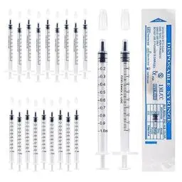 Produktbild: 20 Stück 1 ml Kolostrum Spritze Kunststoffspritzen mit Kappen, keine Nadel zum Nachfüllen und Messen von Flüssigkeiten, wissenschaftliche Labors, Pflanzenbewässerung, Tierfütterung, Kleberapplikator