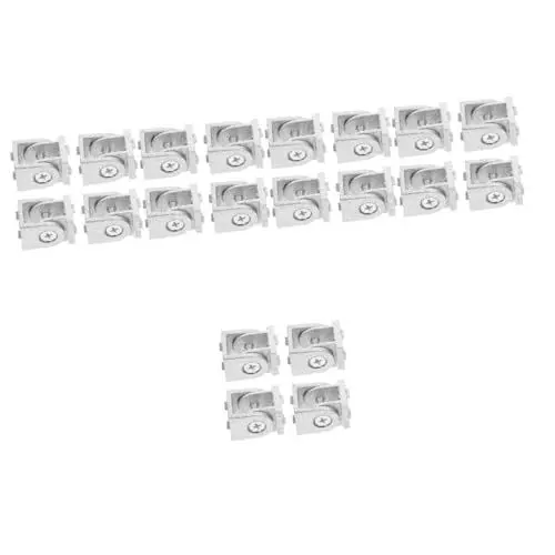 Produktbild: 20 Stück Aluminium Strangpressprofile Flexibler Drehgelenkverbinder Für Aluminium Strangpressprofile Stranggepresste Aluminiumteile Aluminium Strangpressprofile iplusmile