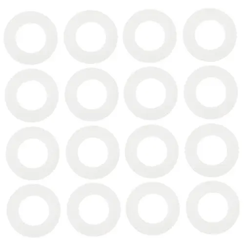 Produktbild: iplusmile 20 Stück Runde Flache Unterlegscheiben Aus Nylon Befestigungsscheiben Für Schrauben Möbeldichtungen Gerätewartung Reparatur Von Teilen