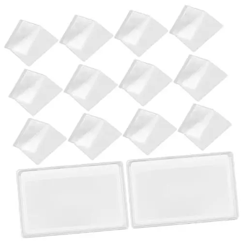 Produktbild: DIYEAH Vollbildlupe Seitenlupe Zum Lesen PVC-Material 20-teiliges Kartenformat Lupe Leselupe