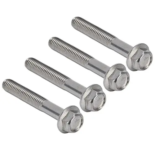 Produktbild: 20 Stück M10x 1,5 Edelstahl Sechs Kant Schrauben Kit A2-70 Zug Festigkeit für Breite Anwendungen, Einfach zu Bedienen und zu Ersetzen (M10*65)
