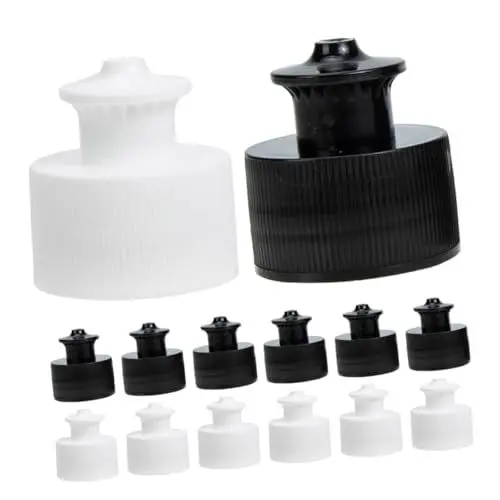 Produktbild: GAROZATION 20 Stück Ersatzverschlüsse Für Flaschen Breite Anwendung Push-Pull-verschlüsse Für Wasserflaschen Auslaufsicheres Sportzubehör