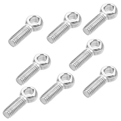 Produktbild: 20 Stück Ringschraube M6 304, Edelstahl-Maschinenschulter, Fischaugenschraube mit Ringschraube