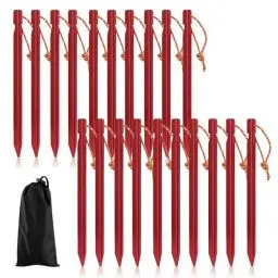 Produktbild: 20 Stück Zelt Heringe, 18cm/7