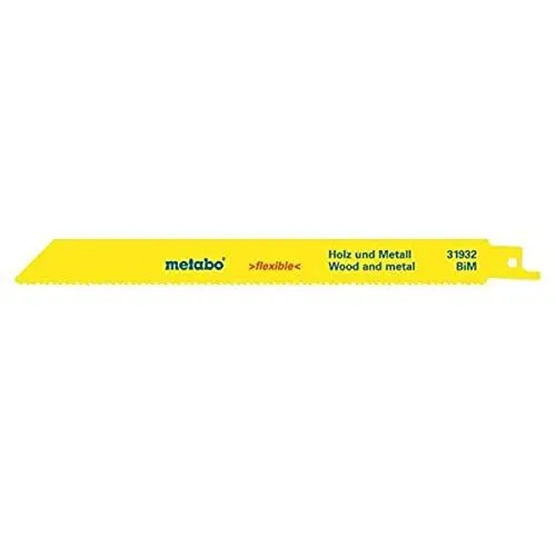 Produktbild: Metabo Säbelsägeblätter flexible 200x0,9/2,5 VE200