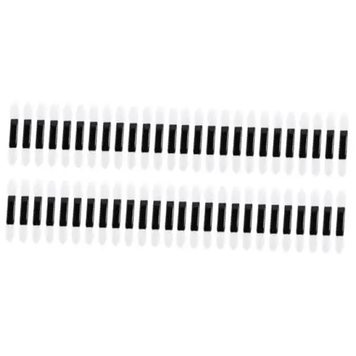 Produktbild: Baluue 2er-set Lidschattenpinsel-set Doppelseitiger Pinsel Präzises Auftragen Für Natürliche/dramatische Augen-looks Reisefreundlich Für Frauen 100 Stück * 2
