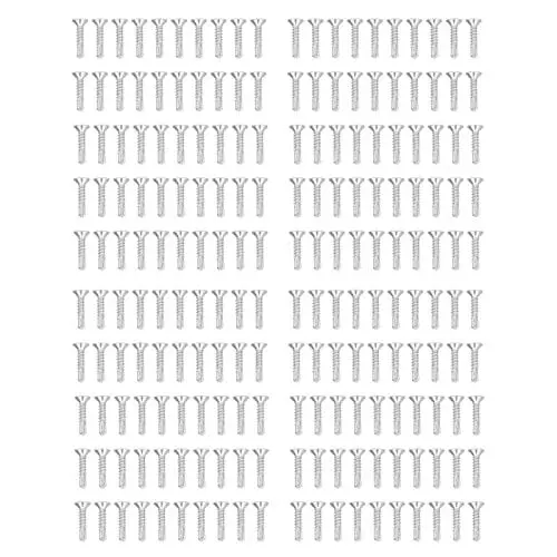 Produktbild: 200 Stück Selbstschneidende Schrauben, Selbstbohrende Schrauben, Selbstbohrende Schrauben, Selbstbohrende Schrauben, Selbstbohrende Schrauben, 19 Mm Länge, Blechschrauben,