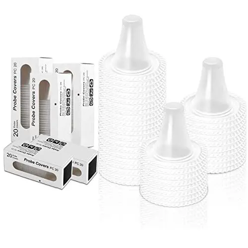 Produktbild: 200 er Set Fieberthermometer Schutzkappen for für braun Ersatzschutzkappen, Ohrthermometer Ersetzen Abdeckungen für alle Braun Ärmel