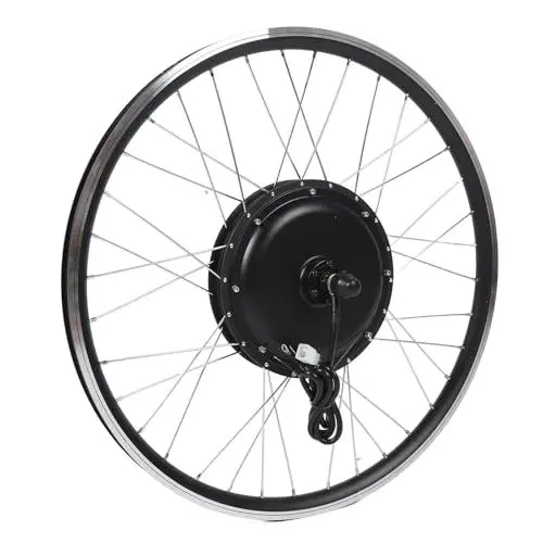 Produktbild: 2000 W 48 V Elektrofahrrad-Umrüstsatz, 27,5-Zoll-Hinterrad-Umrüstsatz für E-, Faltrad, Roller mit Farbdisplay-Nabe und Controller, Verbessert das Fahren