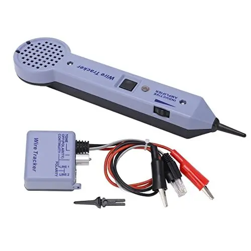 Produktbild: 200EP Netzwerkkabel Tracking Ton- und Sonden Kit, Kabel Toner und Tester Audio einstellbarer Induktionsverstärker Netzwerk Kabeltester, 77HP2 Tracer Kabelsuchgerät