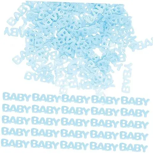 Produktbild: Parliky Einzigartiger Stoffaufnäher Zur Babytaufe 200 Stück Fest-konfetti Für Babyparty-dekorationen Tischdekorationen