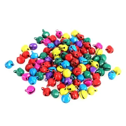 Produktbild: Ciieeo 10mm Glocken Set Weihnachten Glocke Dekorative Handwerk Glocken Für Armband Fußkettchen Halskette