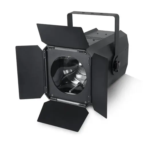 Produktbild: 200W COB LED Par Strahler Scheinwerfer 3200k/5600k Bühnenlicht Weiß/Warmweiß dmx512 Spotlight für Bühne Club Party Lichttechnik Hochzeit Beleuchtung