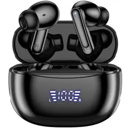 Produktbild: 2024 Bluetooth Kopfhörer, Bluetooth 5.3 Kopfhörer In Ear mit 4 HD Mic, Kopfhörer Kabellos Bluetooth Deep Bass Stereo Sound, LED Display 42H Playtime, IP7 Waterproof Wireless Earbuds, USB-C Fast Charge
