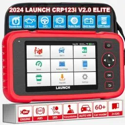 Produktbild: OBD2 Diagnosegerät Auto LAUNCH CRP123i V2.0,4 System-Codeleser ENG/ABS/SRS/ATR Auto für Fahrzeuge,7+Rückstellservice (Öl,SAS,Bremse,BMS,ABS.DPF,Drosselklappe) zurücksetzen, 2025 Modell