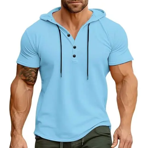 Produktbild: 2025 Leinenjacke Herren Sommer 100% Leinenhemd Rotes T Shirt Hemd Mit Reißverschluss T-Shirt Schwarz Meine Bestellungen