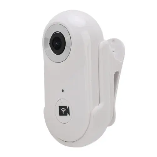 Produktbild: 2024 Neues Update Haustierkamera, Haustier Action Kamera, 1080P 2MP Katzenkamera, Kabellose Hundekamera, WLAN, Am Körper Getragene Kamera mit Rückenclip, 1/4 Zoll Gewindegehäuse
