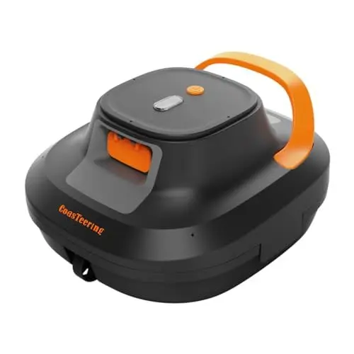 Produktbild: (2024 New) Coasteering Poolroboter Akku, Kabelloser Poolsauger Akku, 120 Minuten Reinigungszeit, 2 Bürstenlose Motoren, Selbstparker, One-Touch-Start, Poolreiniger für Oberirdische Pools bis 120 m²