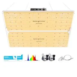Produktbild: 2024 Spider Farmer SF4000 LED Grow Lampe mit Samsung LM301H EVO LEDs & Dimmbar Daisy Chain LED Pflanzenlampe 980pcs LEDs Vollspektrum Grow Light für Gewächshaus Hydroponic Zimmerpflanzen Gemüse Blume