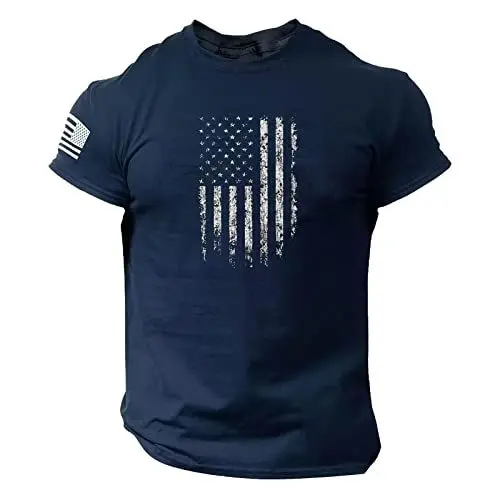 Produktbild: 2024 Tshirt Herren Casual Lose Rundhals Kurzarm Sommer Mode T-Shirt Mit 3D-Druck Sommer Lässig Fitness Sportshirts Sommer Elegant Bequemes Tops Leich T-Shirt Herren Angebote Sale
