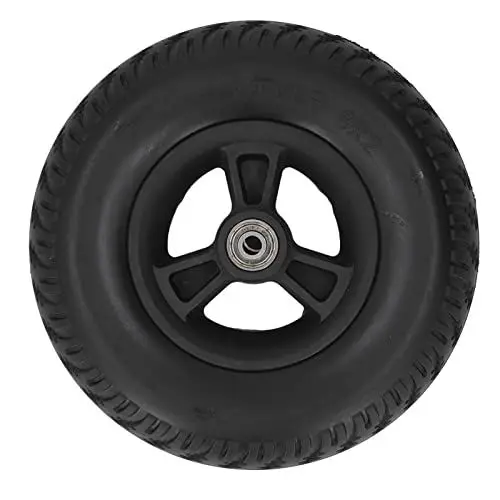 Produktbild: 20,3 Cm Rollstuhlreifen, PU, ​​rutschfest, Explosionsgeschützt, Starke Tragfähigkeit, Radersatz, Rollstuhl-Vorderrad-Ersatzräder, Rollen für Standard-Rollator-Rollator-Walker