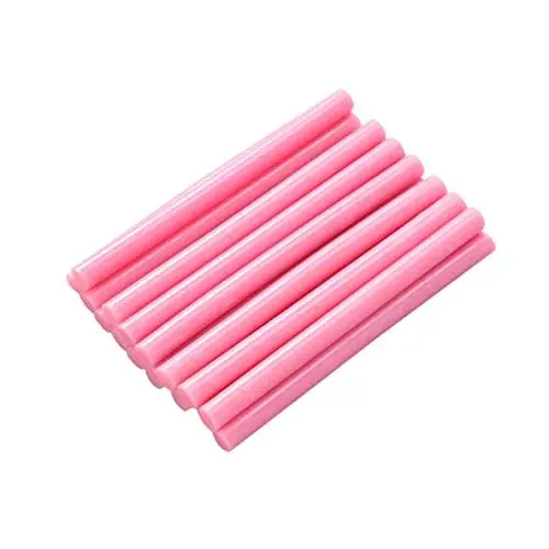 Produktbild: 20St Klebestifte Sprühkleber Heißkleber-Kit all purpose glue plastikkleber glue sticks gluey sticks Handwerksmaterial bastel materialien Klebesticks Heißschmelzklebestab Rosa JECOMPRIS