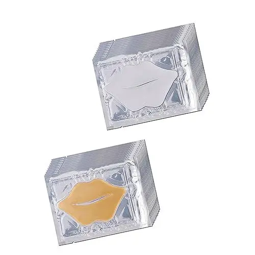 Produktbild: 20St Lippenmaske lip mask lipmask lippenpflegestift lip care Lip gel Collagen-Lippenpad rissige Lippe Lippenhautpad gesichtsmaske Peeling-Lippenpad lippenpad maske Kollagenmaterial Healeved