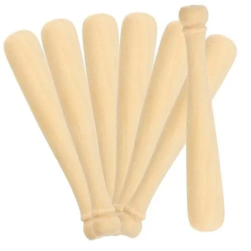 Produktbild: 20St Mini-Baseballschläger Bastelarbeiten für Baseballschläger für Kinder Mini-Baseball-Schlüsselanhänger basteln für kinder bastelmaterial für kinder Handwerksprojekte Lotusbaum HAPINARY