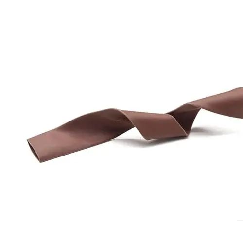 Produktbild: 2:1 PE-Thermokabelhülle isoliert, 1 Meter brauner Durchmesser 1 mm bis 50 mm Schrumpfschlauch, mit Klebstoff ausgekleideter Schrumpfschlauch(50mm)