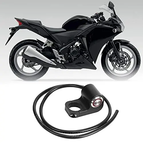 Produktbild: 22 Mm Wasserdichter LED-Scheinwerfer-Lenkerschalter für Motorräder, Geländefahrzeuge – Langlebig und Zuverlässig
