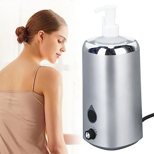 Produktbild: 220 V Massageöl-Heizungswärmer, Professioneller Elektrischer Digitaler Lotionserhitzer, Einstellbare Temperatur, Einzelflaschen-Lotionsflaschenwärmer für Spa, Salon,