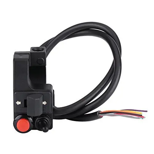 Produktbild: 22mm Fahrradschalter Griff Klemme Typ Lenker Scheinwerferhalterung Push Horn Drehen Universal